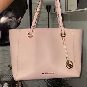 Sally Large 2-In-1 Michael Kors Tote - Blush Pink